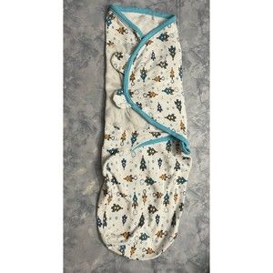 SwaddleMe Swaddle Me Baby Boy Spaceship Swaddle, Size Large